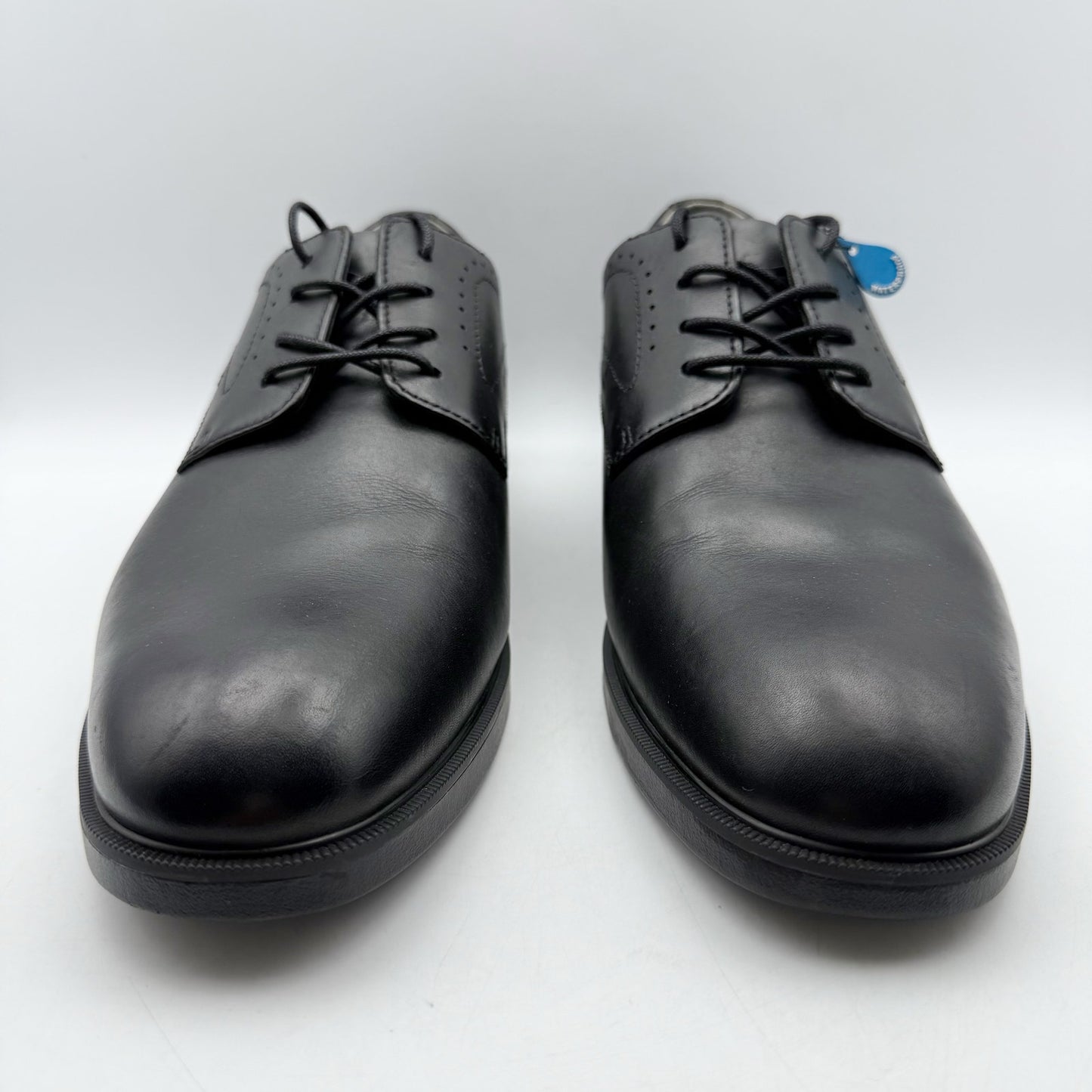 Johnston & Murphy Mens XC4 Maddox Oxford Shoes US 11.5 M Black Leather NWOB