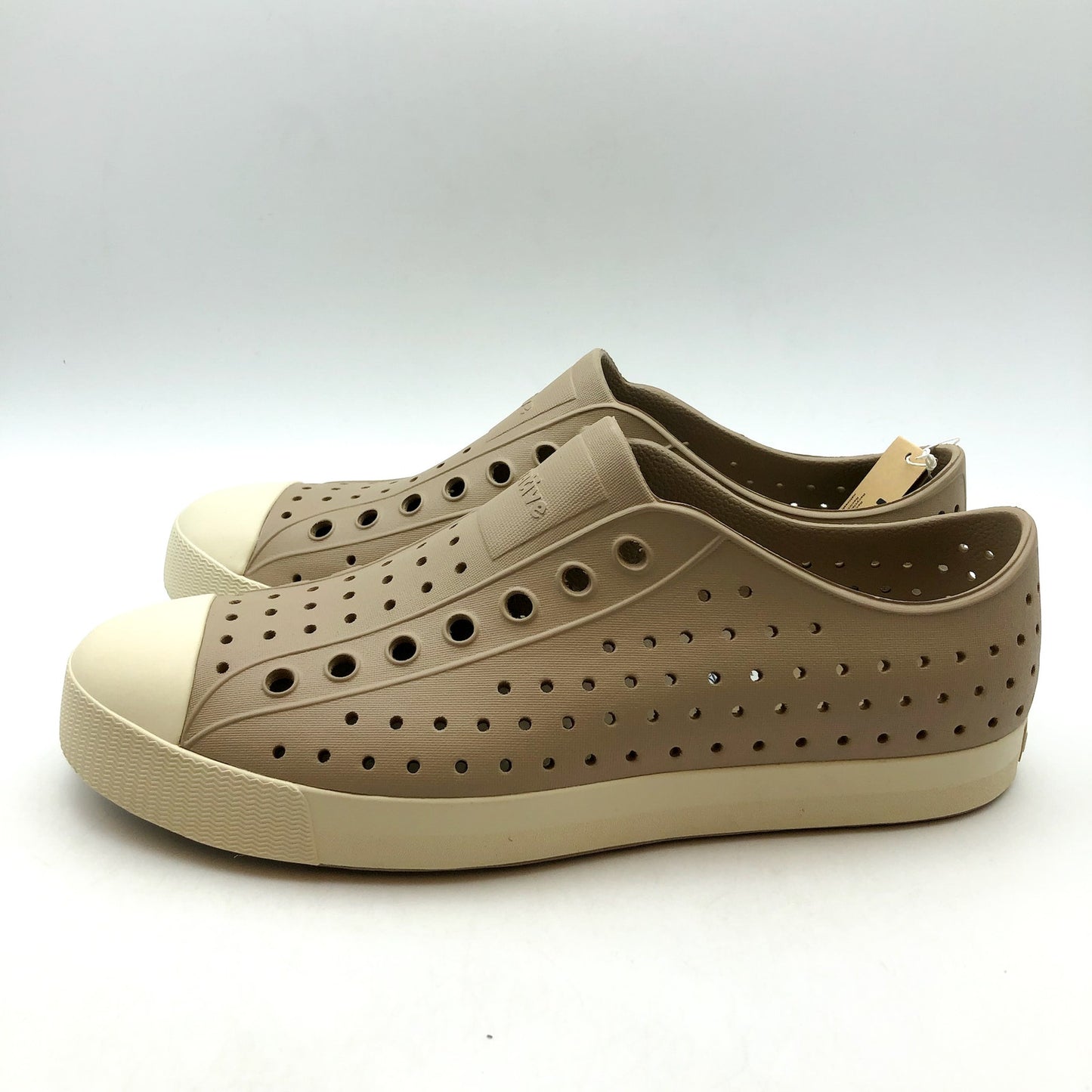 Native Mens Jefferson EVA Slip On Sneaker Shoes US 10 EU 44 Brown Tan NIB