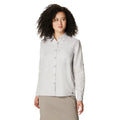 MOUNTAIN HARDWEAR Women's Canyon Long Sleeve Shirt Small Grey Light Dunes NWT