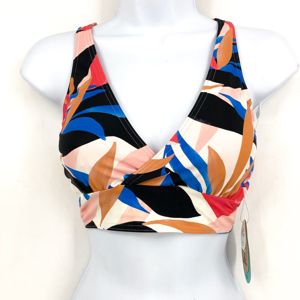 PRANA Women's Atalia Bikini Top XS Tropics Print Floral Racer Back NWT
