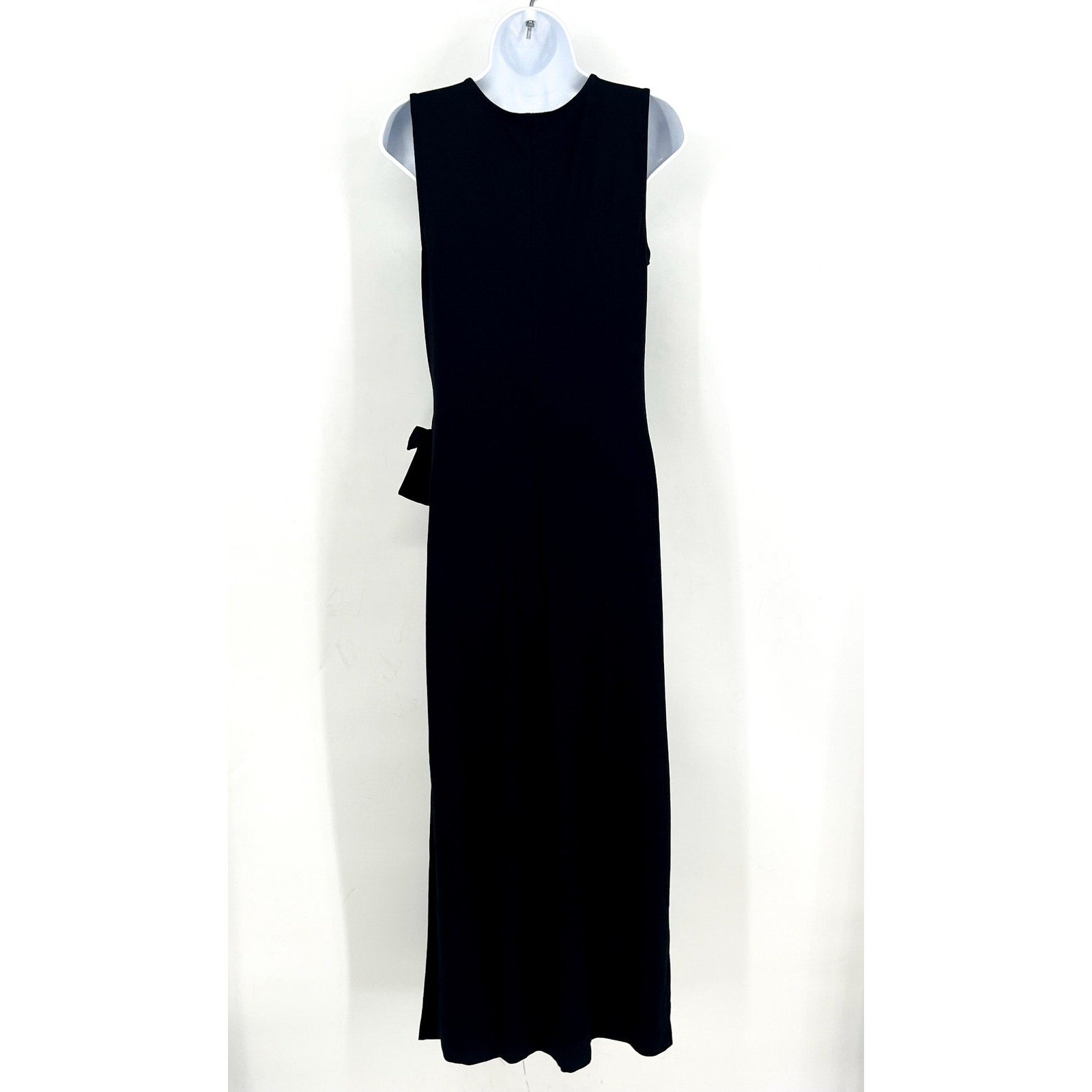 LILLY PULITZER Womens Bryson Sleeveless Maxi Dress Small Black Tie Waist NWT