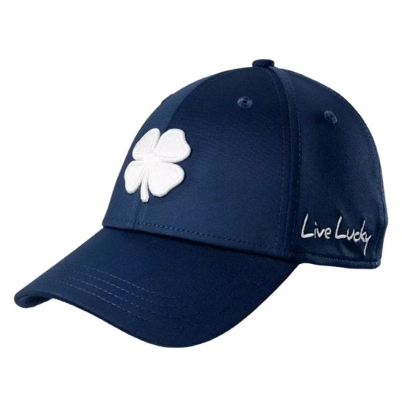 BLACK CLOVER Men's Premium Clover 126 Hat Large/XL Navy Blue White NWOT
