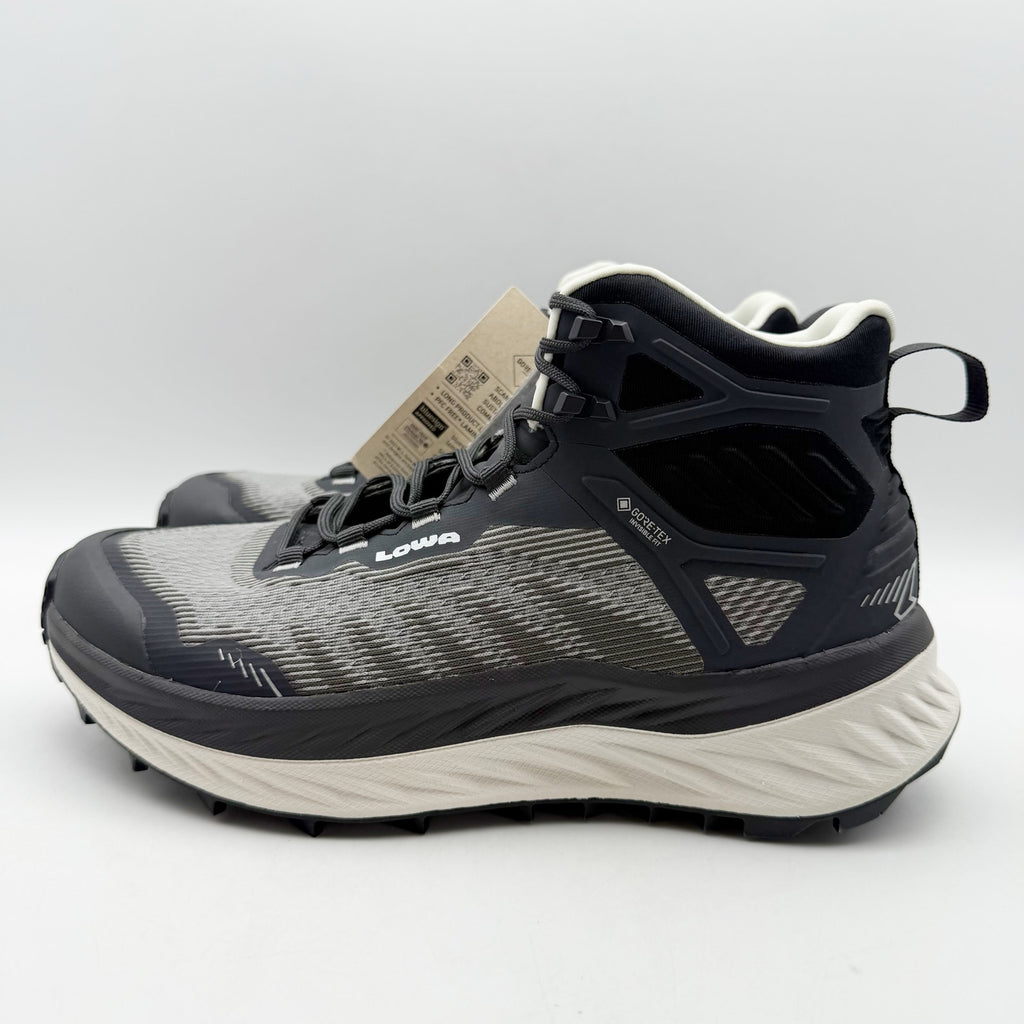 Lowa Womens Fortux GTX QC Ws Trail Running Sneaker US 7 EU 39 Black White WP NIB