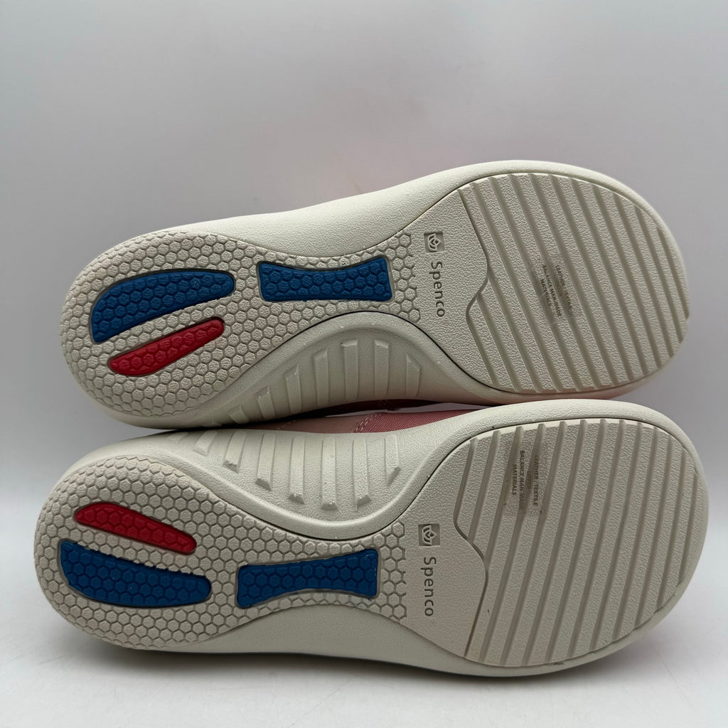 Spenco Womens Siesta Spring Slide Shoe Size 6.5 Pink Water Resistant Slip On NIB
