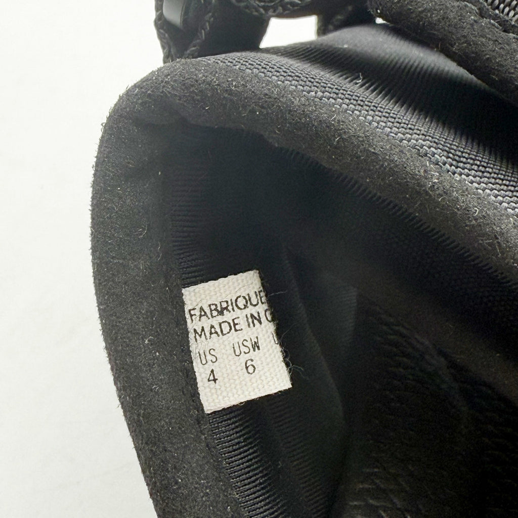 Suicoke Womens MOTO-VS Slip On Sandals Size 6 EU 35 Black Suede NWOB