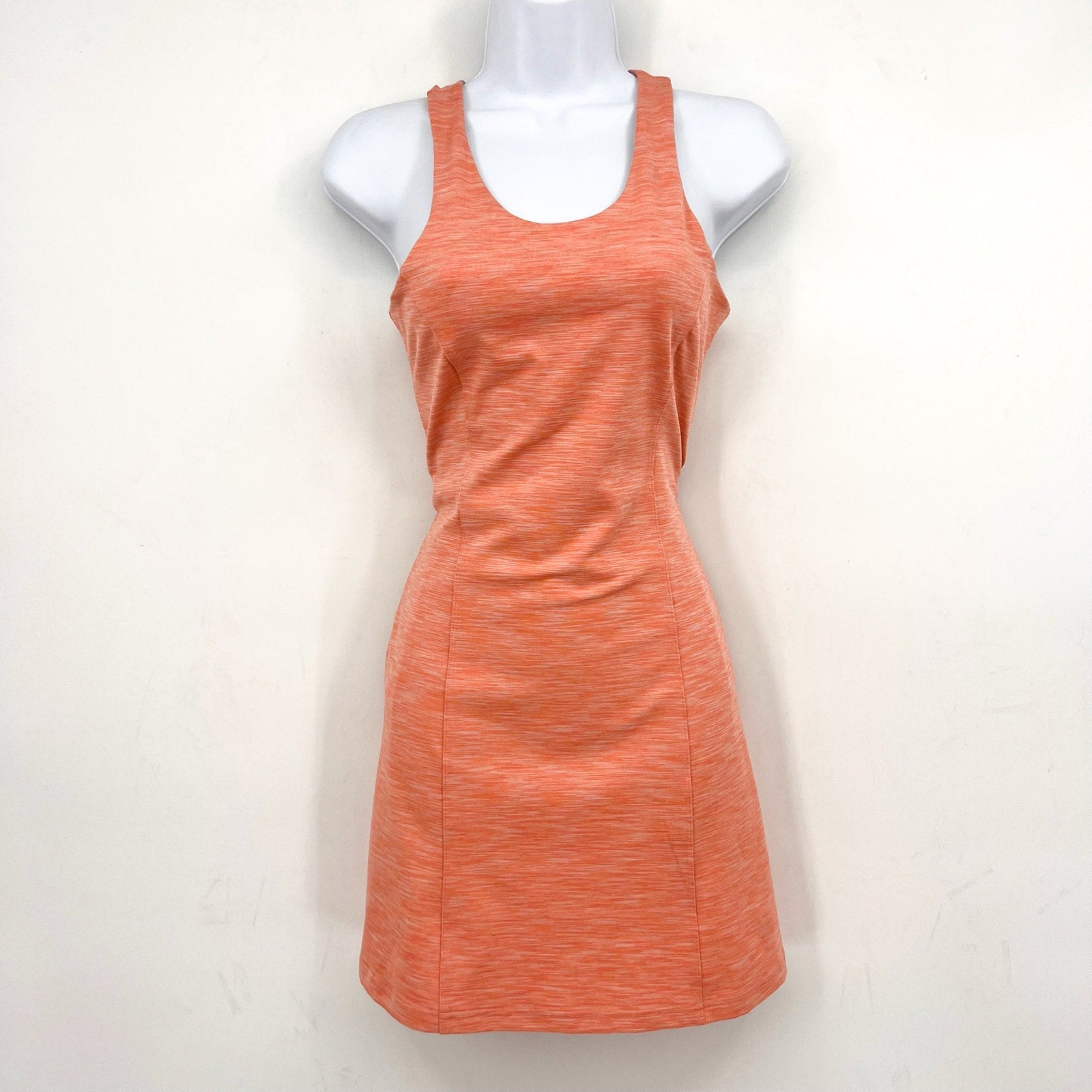 OUTDOOR VOICES Women's Flow Circle Back Dress XL Orange Terracotta NWT