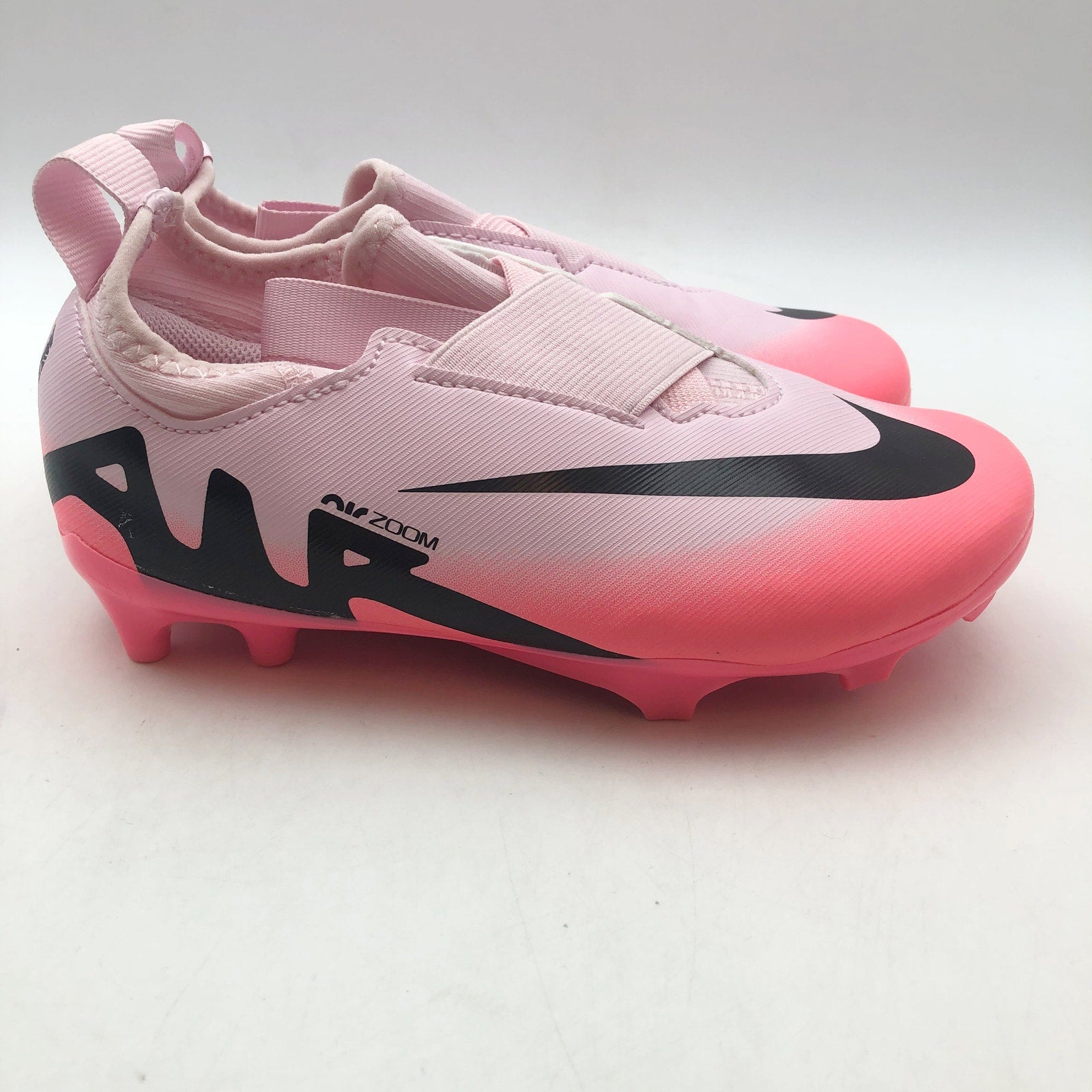 Nike Kids Mercurial Vapor 15 Academy Soccer Cleat 1 Youth Pink Black DJ5617 NWOB