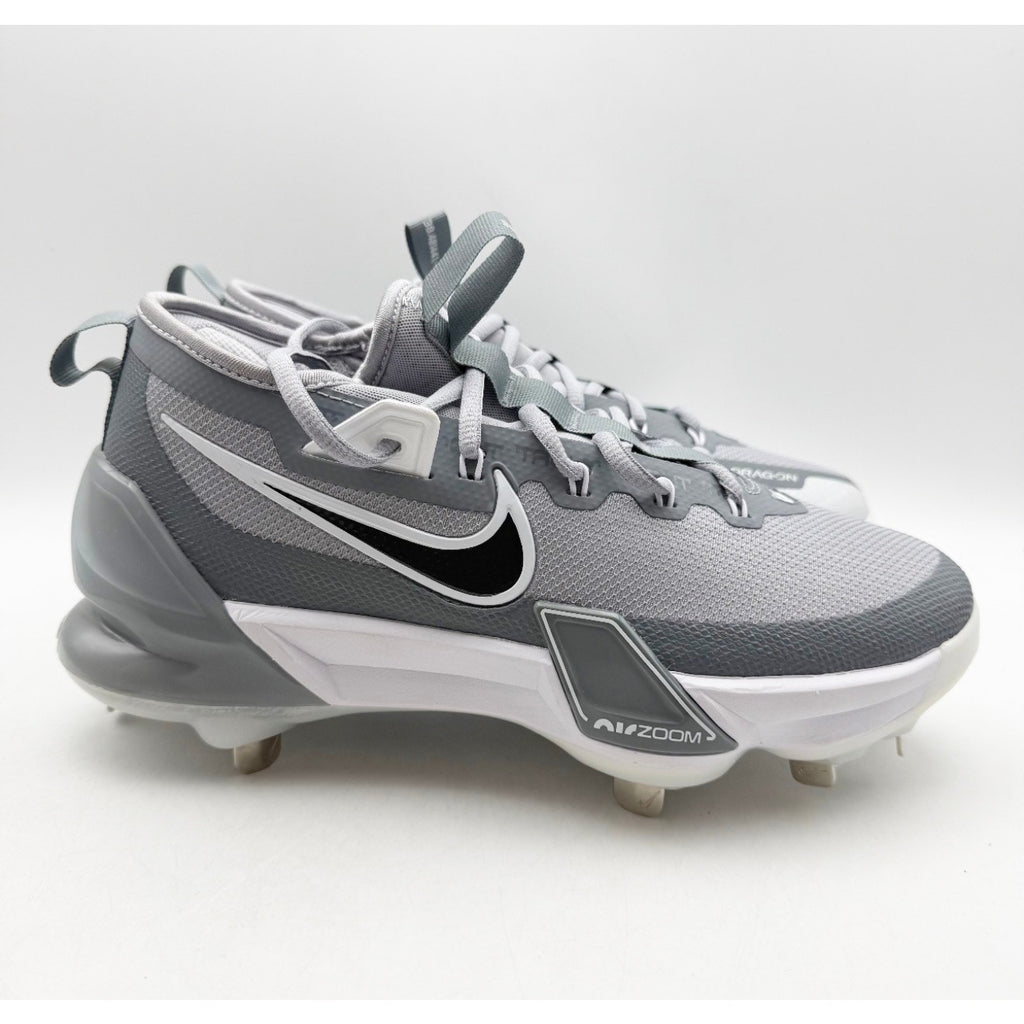 Nike Mens Force Zoom Trout 9 Elite Metal Baseball Cleats Size 7 Grey FB2906 NWOB