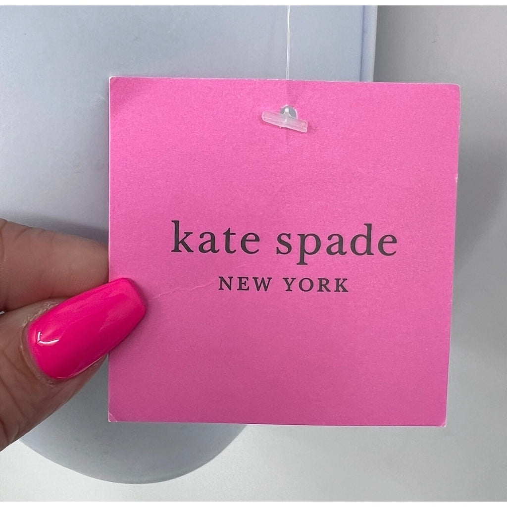 KATE SPADE Women's Heart Belted Bikini Bottom Small Tan Leopard Print NWT