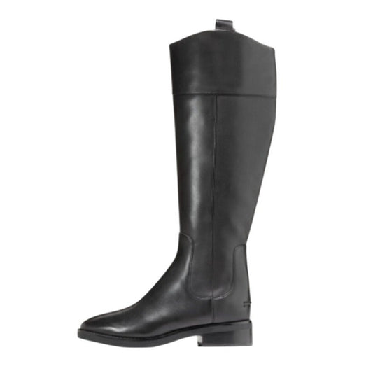 Cole Haan Womens Hampshire Knee High Boot US 6 B EU 36 Black Leather NIB
