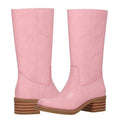 Frye & Co. Girls Miranda Riding Boots US 2 M EU 33.5 Light Pink NWOB