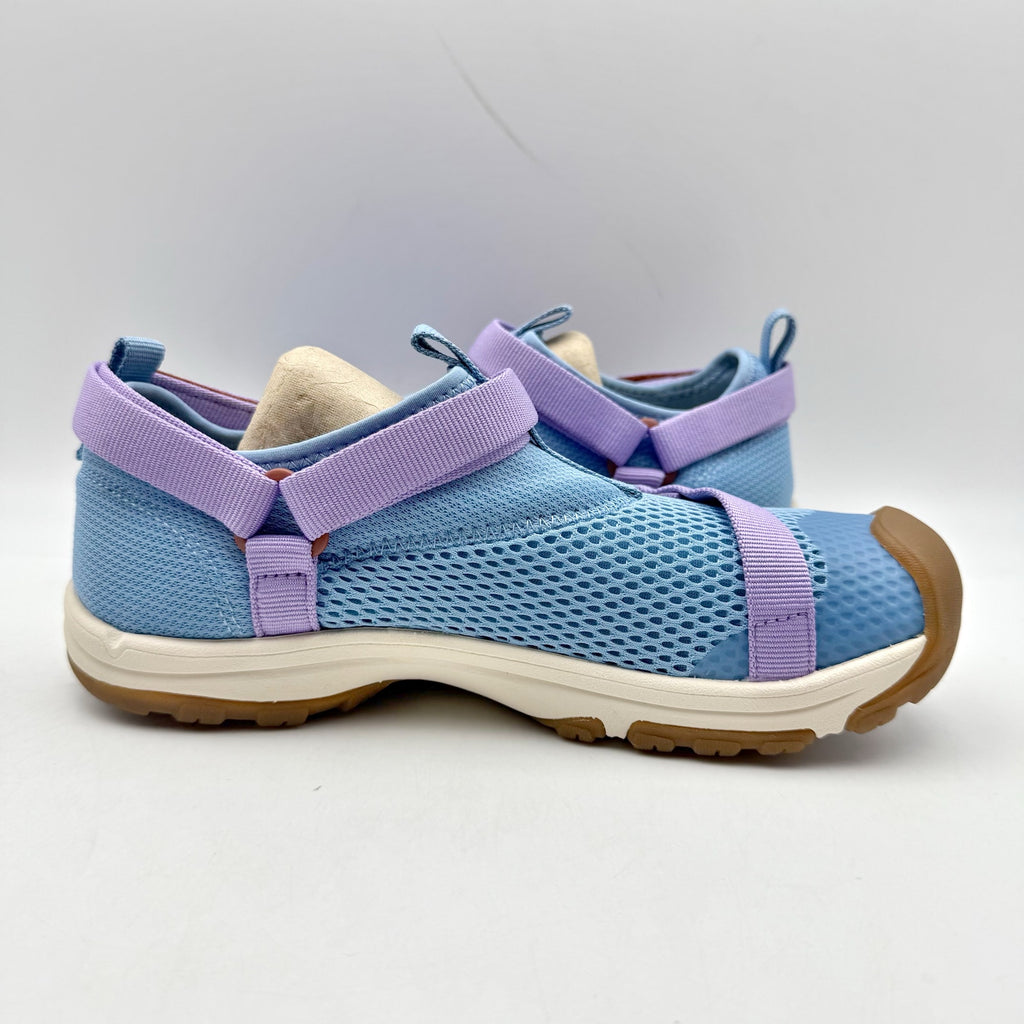 TEVA Kids Outflow Universal Closed Toe Sandals US 4 Purple Blue Water Shoes NIB