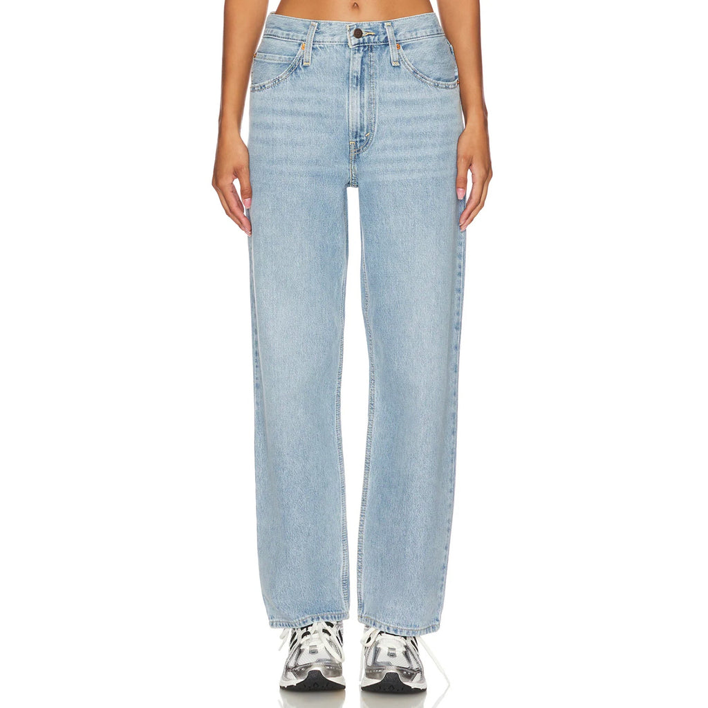 LEVI'S Womens Dad Straight Jeans 28x30 Size 6 Far And Wide Light 79770-0019 NWT