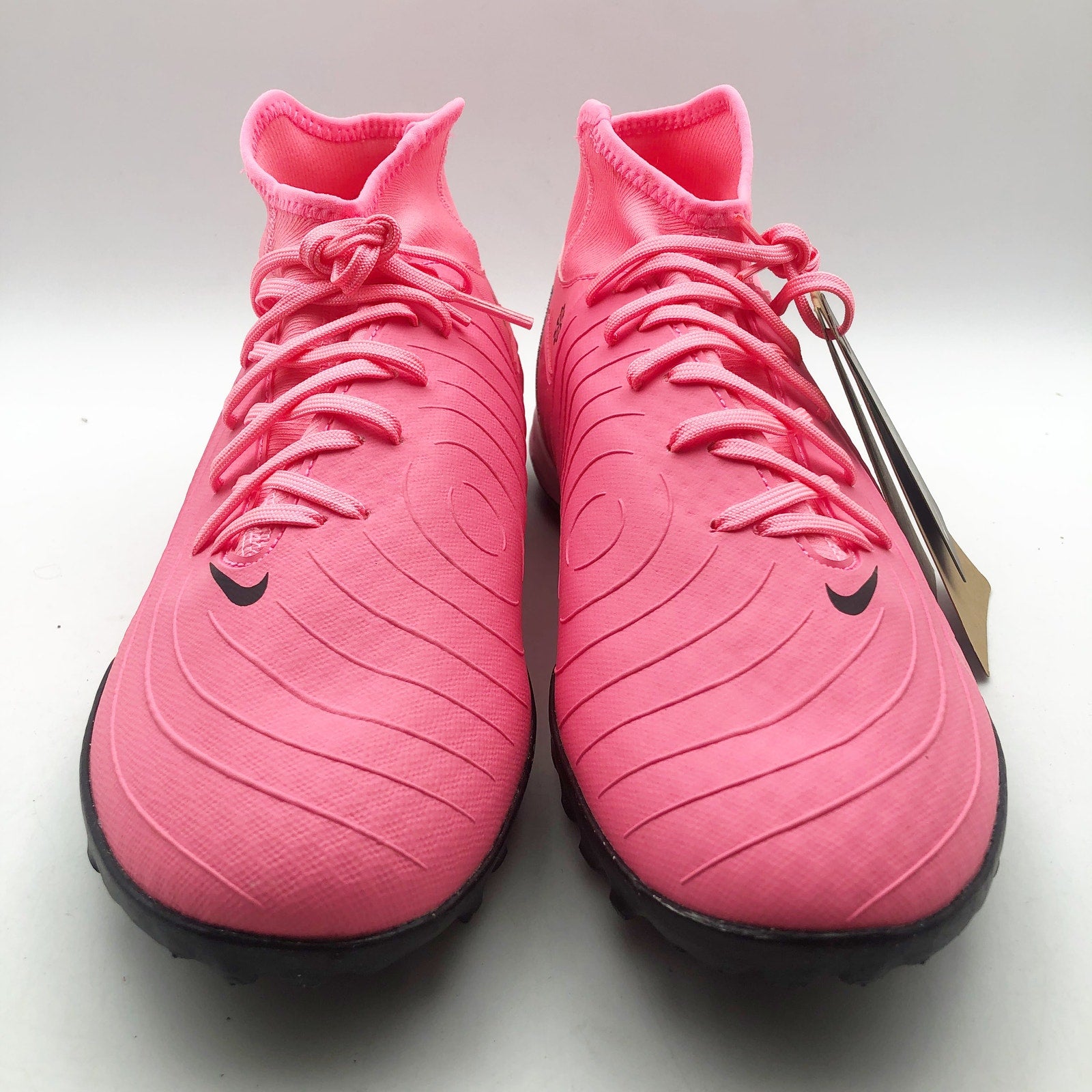 Nike Mens Phantom Luna 2 Academy TF Soccer Shoes Size 8.5 Pink Turf FJ2566 NWOB
