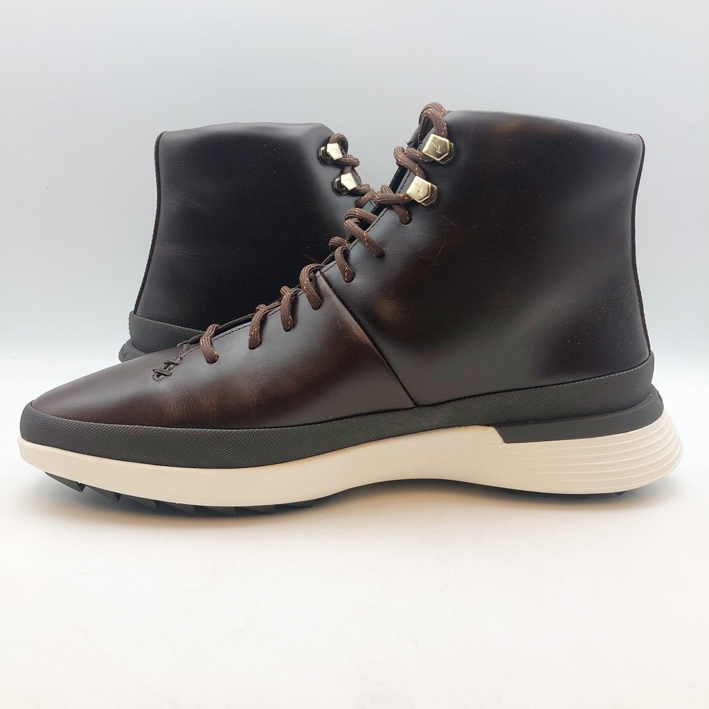 Wolf & Shepherd Mens Crossover Hiker WTZ Boots Size 10 Maple Brown Leather NIB