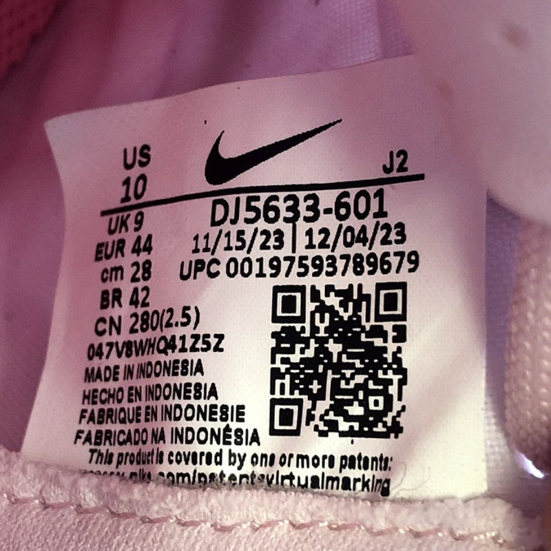 Nike Mens Mercurial Vapor 15 Academy IC Soccer Cleats Size 10 Pink Black NWOB