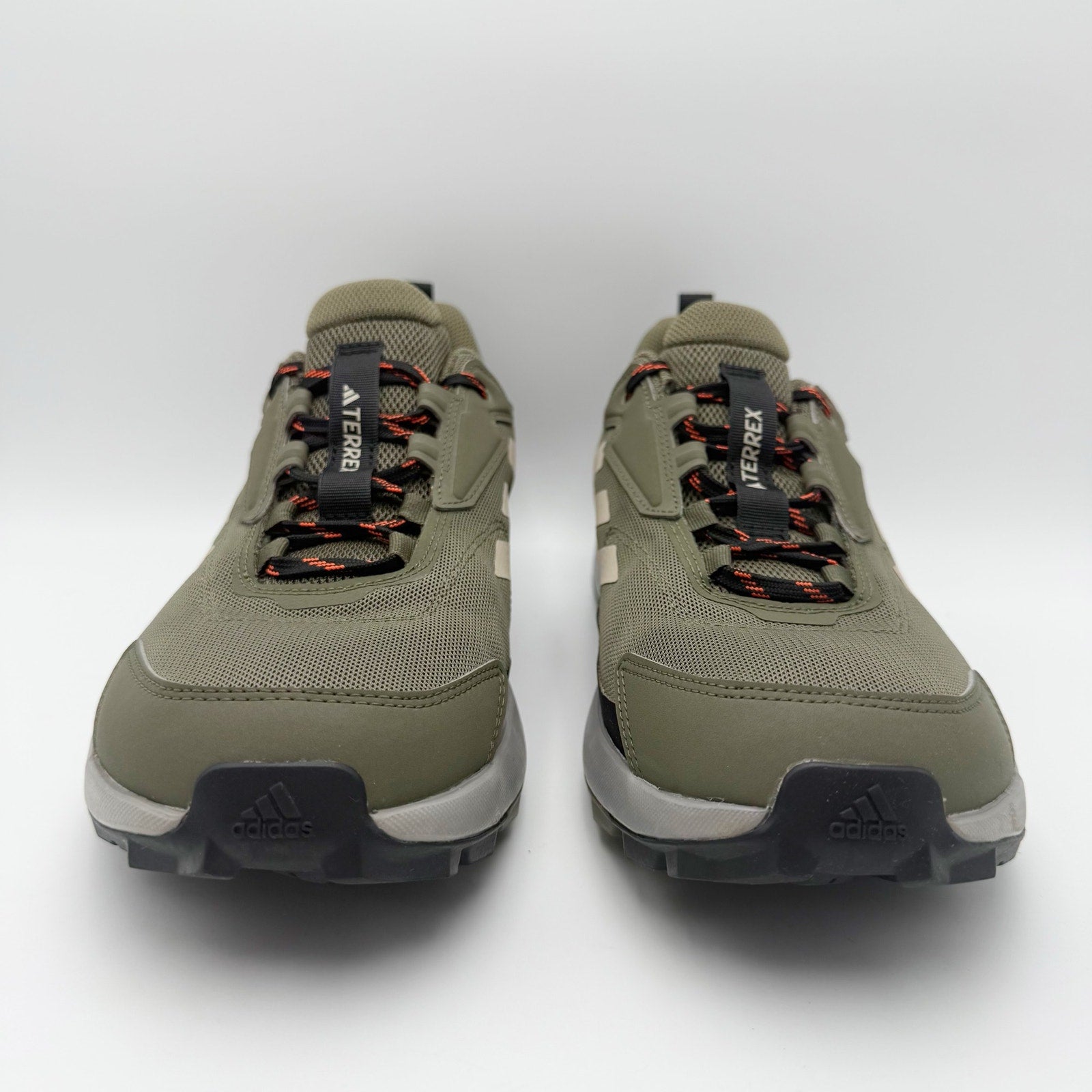 Adidas Mens Terrex Anylander Hiking Shoes Size 10.5 Green Grey Athletic NIB