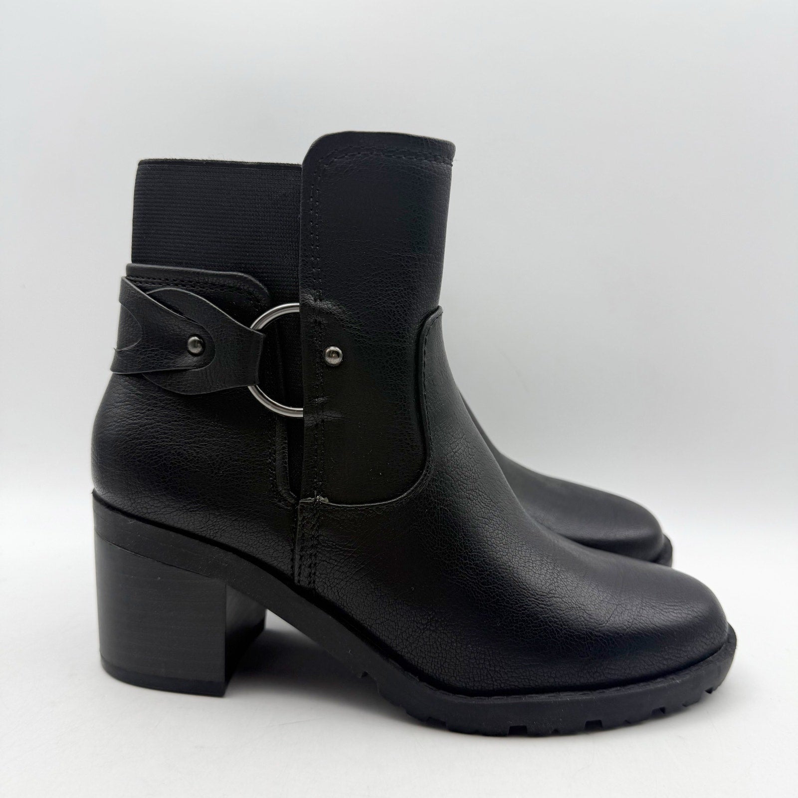 Baretraps Womens Dezzi Ankle Bootie Size 6.5 M EU 37 Black Boots NWOB