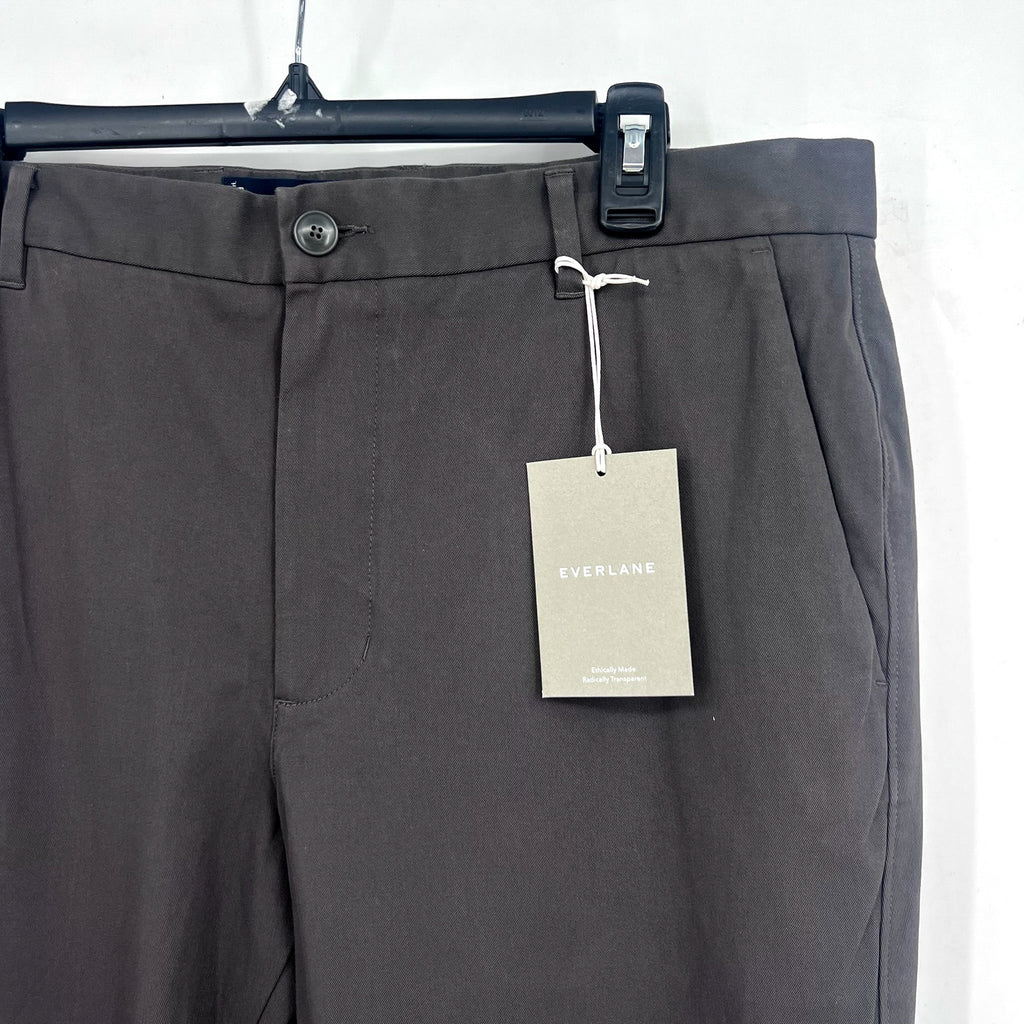 EVERLANE UNIFORM Men's The Performance Chino 36x34 Slate Grey Stretch Pants NWT