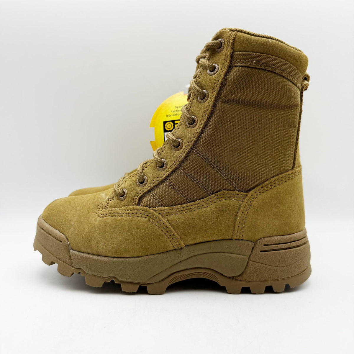 Original S.W.A.T. Womens Classic 9" Combat Boots Size 5 Tan SR Cordura NIB
