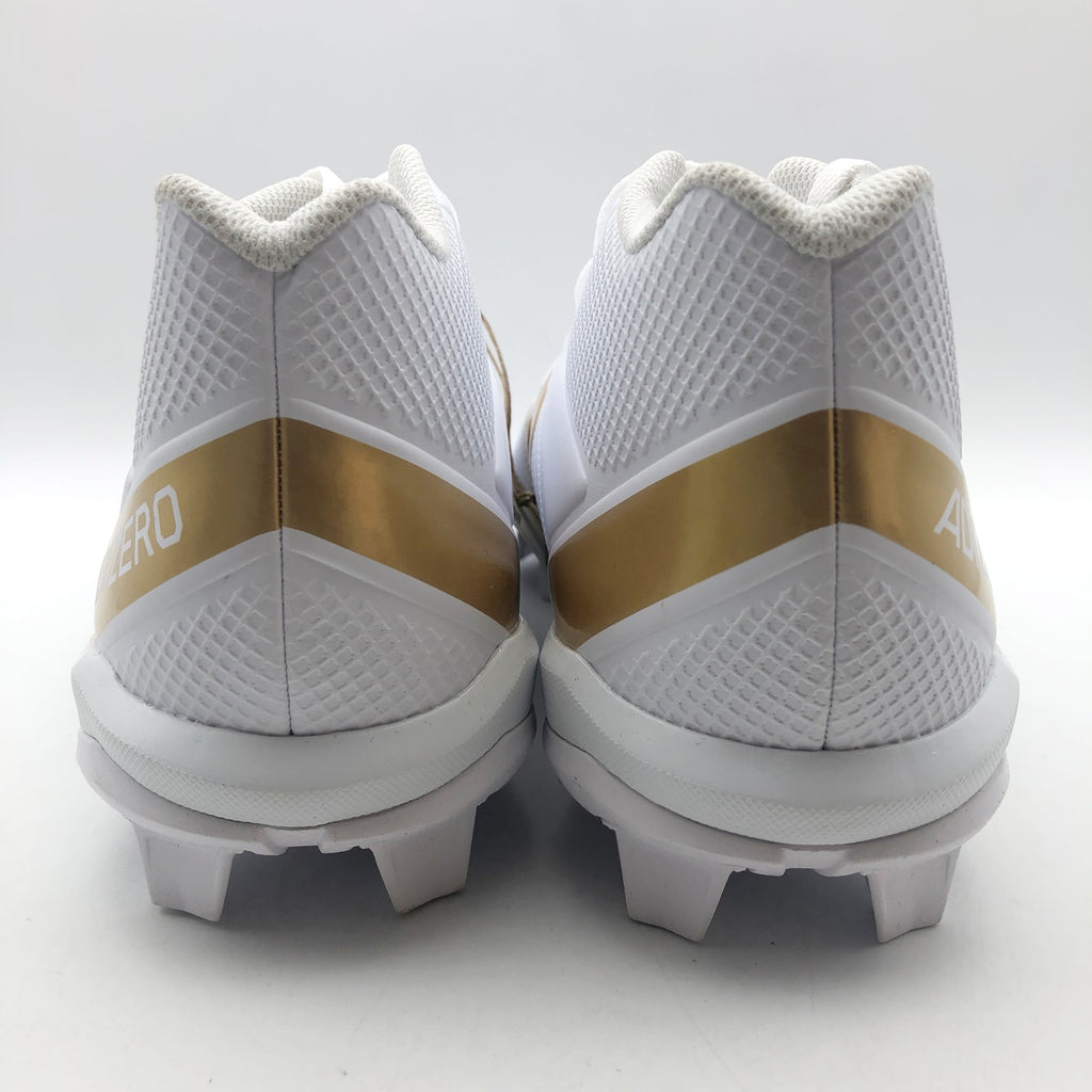 Adidas Mens Adizero Impact 2 Molded Football Cleats Size 11.5 Gold NWOB