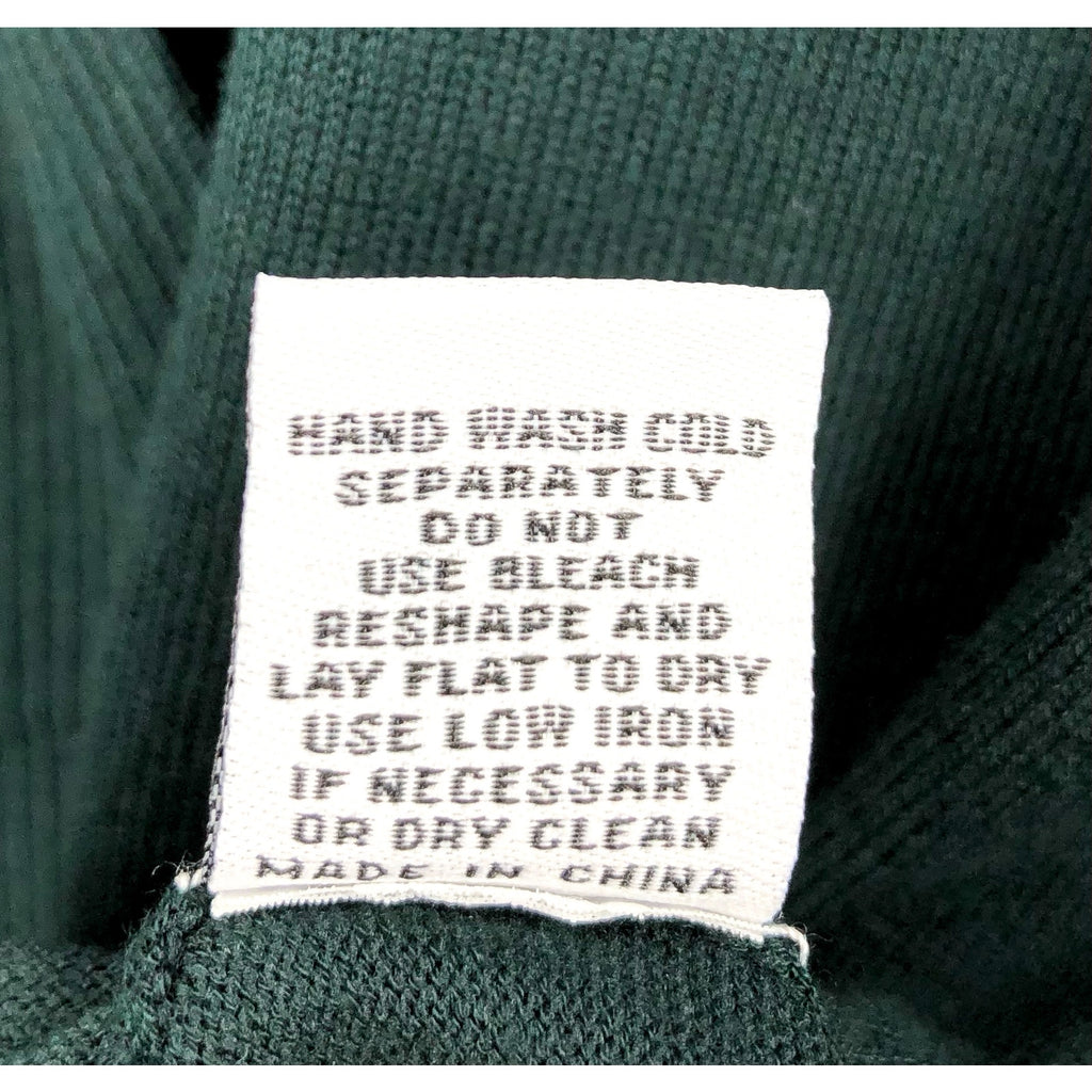 ELLIOTT LAUREN Womens Marella Fitted Sweater Large Evergreen Twist Detail NWT