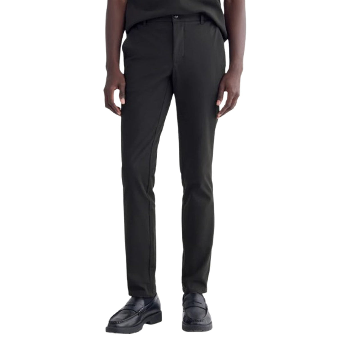 EVERLANE Uniform Men's Performance Chino Pants 34x30 Black Slim Fit NWT