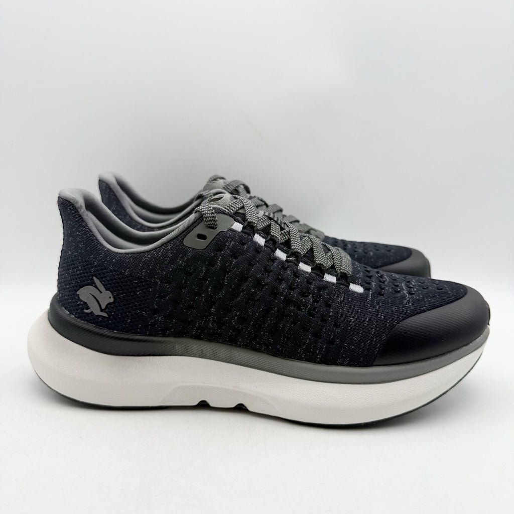Rabbit Womens Dream Chaser Running Shoes Size 8 Black EU 38.5 Athletic NIB