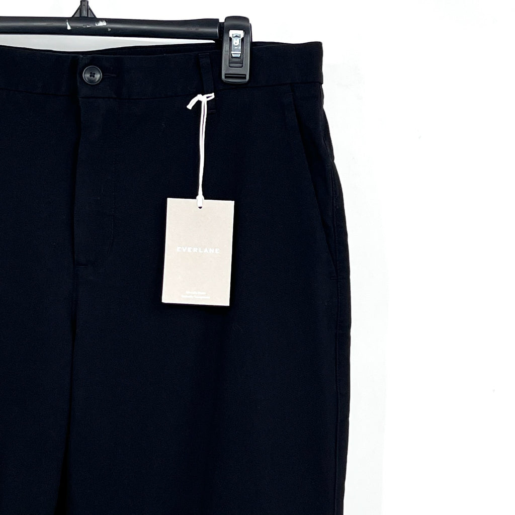 EVERLANE Men's Straight Fit Performance Chino Pants 35x28 Black Uniform NWT