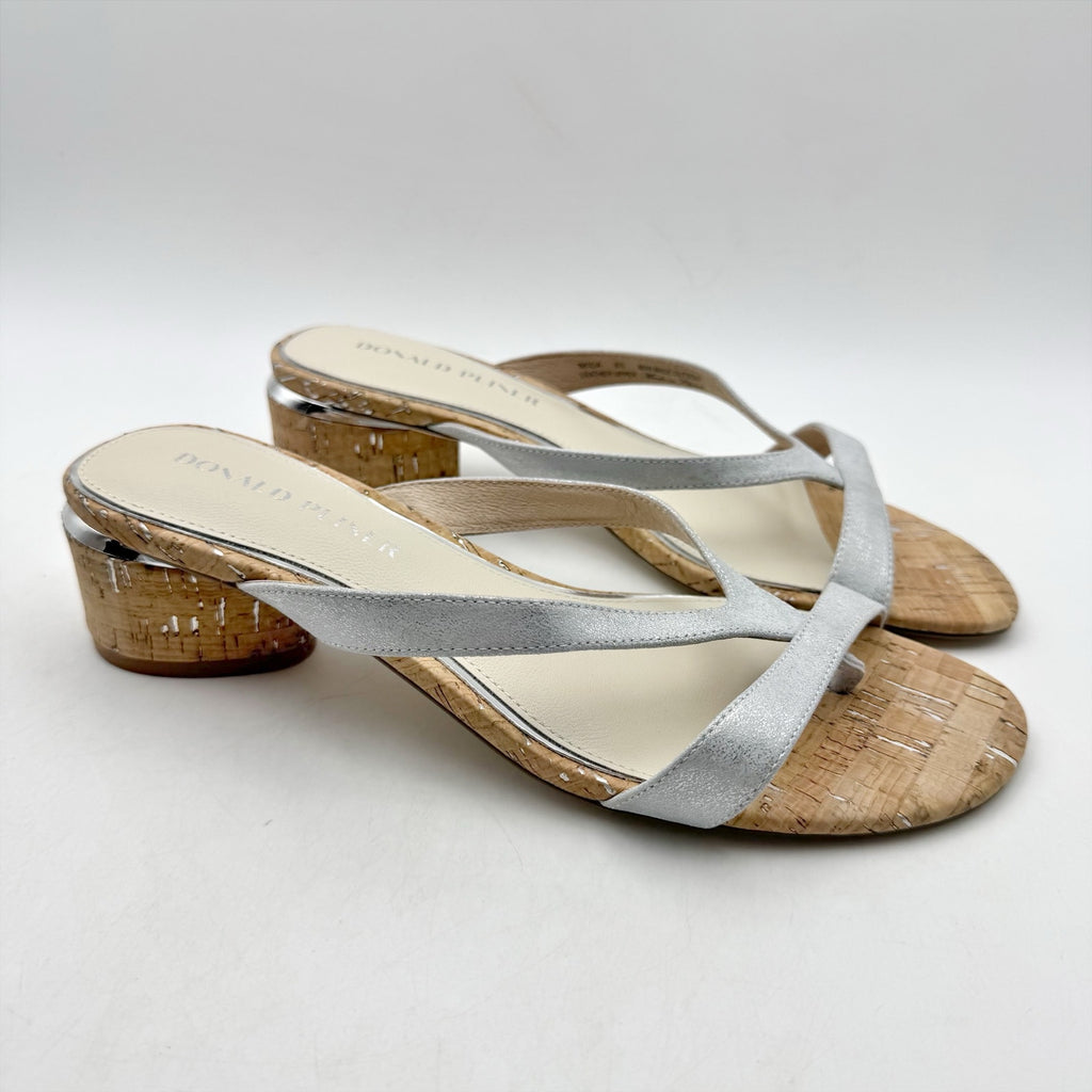 Donald Pliner Womens Mida Slide Sandals US 8.5 M Leather NWOB