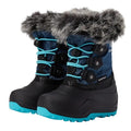Kamik Kids Girls Powdery 3 Snow Boots US 12 EU 30 Navy Blue Black Waterproof NIB