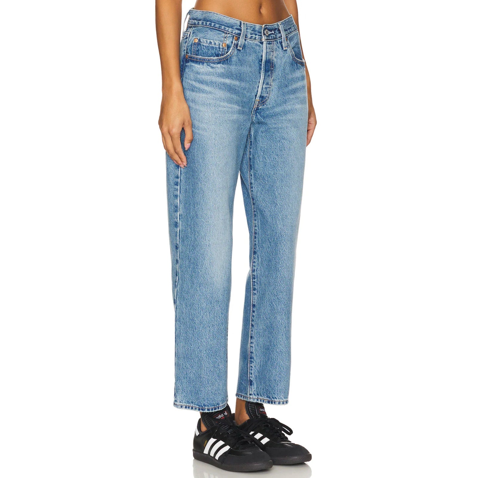 LEVI'S Womens 501 90's Ankle Jeans 31x27 US 12 Mid Rise Straight A9150-0002 NWT