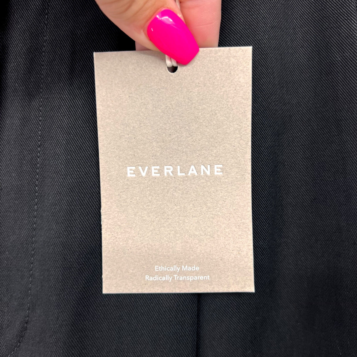 Everlane Womens The Way-High Drape Pants Size 12 30" Inseam Pleated Black NWT