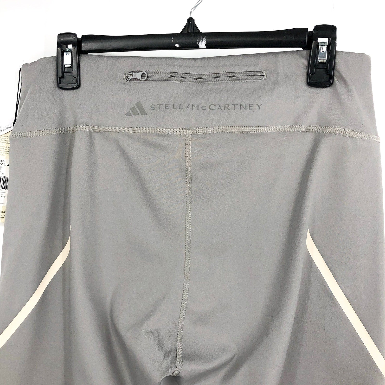 ADIDAS STELLA MCCARTNEY Womens Truepace Running Leggings XL Dove Grey NWT