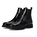 La Canadienne Womens Haley Chelsea Boots Size 8 EU 38.5 Black Leather NWOB