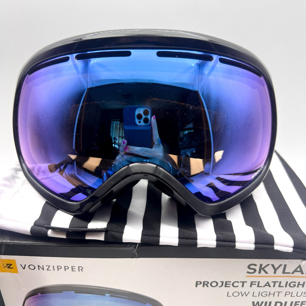 VONZIPPER Skylab Adult Snow Goggles One size Black Satin/Wildlife NIB
