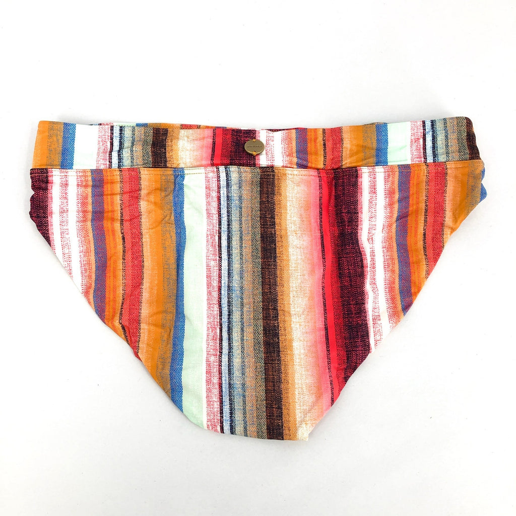 PRANA Women's Summer Wave Bottom Medium Multi Baja Stripe Banded NWT