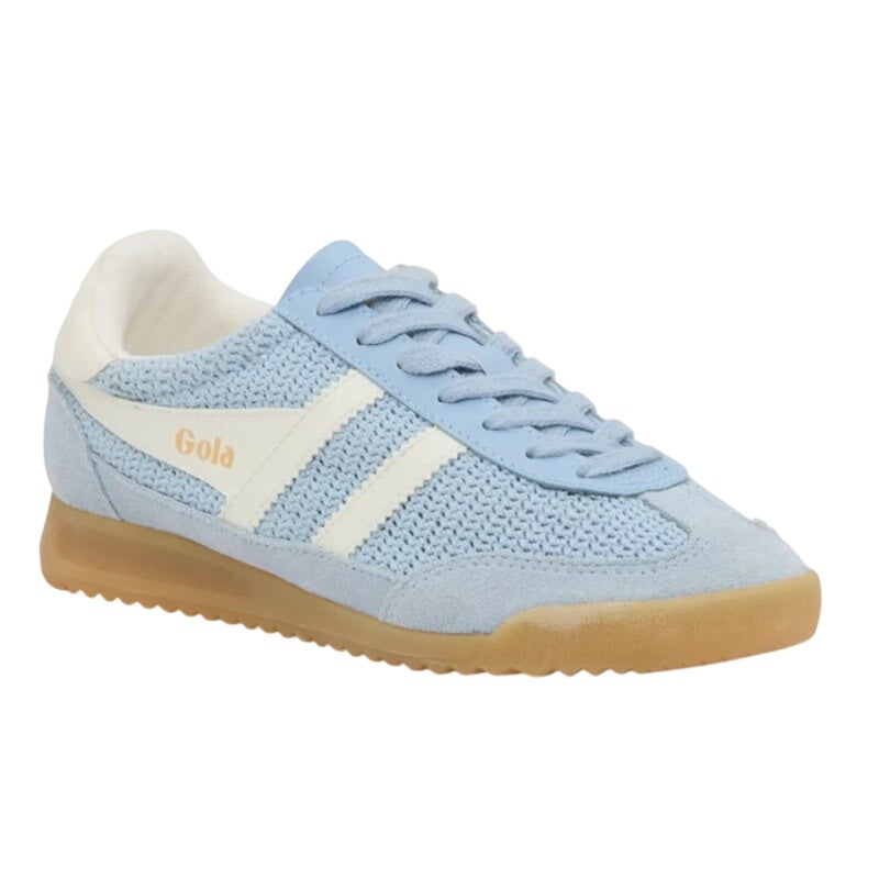 Gola Womens Tornado Zephyr Sneakers Size 7 EU 38 Blue Off White Leather NIB