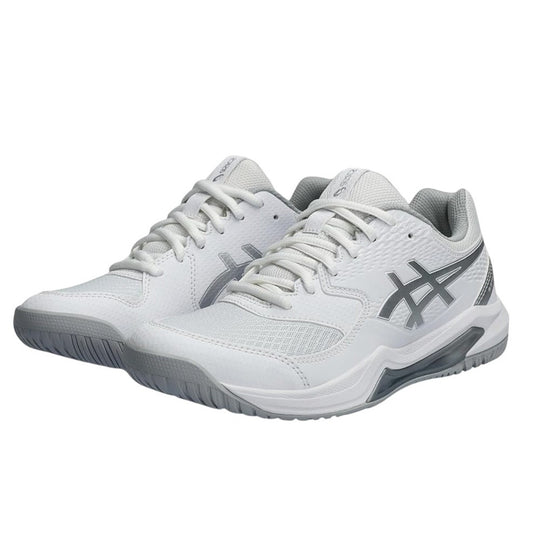 ASICS Womens GEL-Dedicate 8 Athletic Shoes US 8.5M EU 40 White Silver Tennis NIB