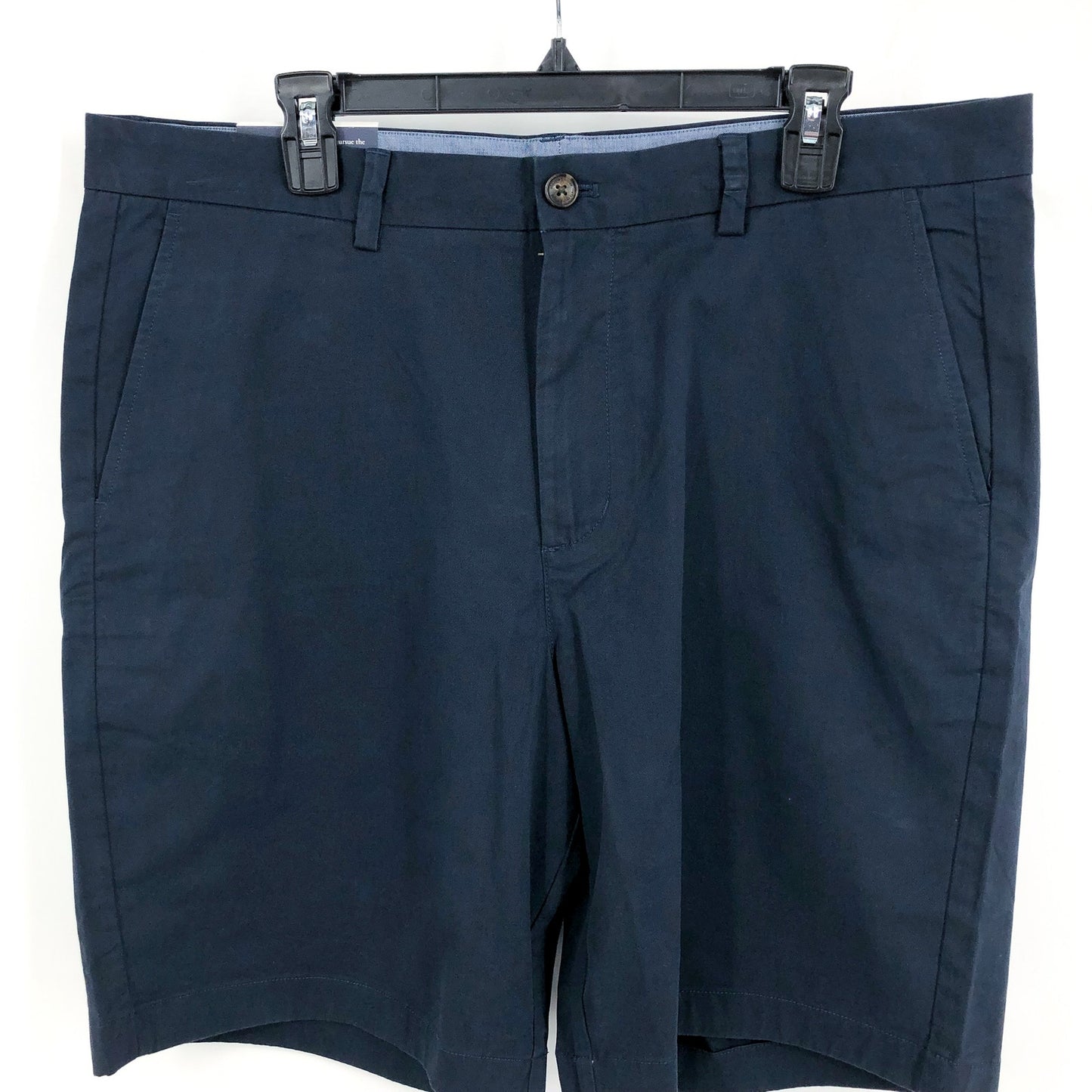 VINEYARD VINES Men's 9" Breaker Shorts Size 36 Navy Blue Chinos Flat Front NWT