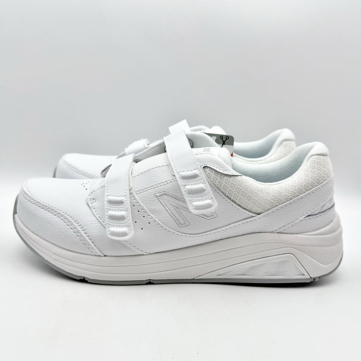 New Balanc 928v3 Walking Sneakers Womens 9.5 Mens 8 White Leather NIB