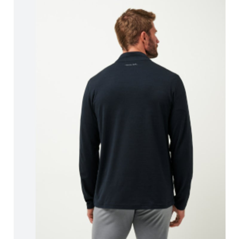 TRAVIS MATHEW Mens San Francisco Giants The Heater Quarter-Zip Medium Black NWT