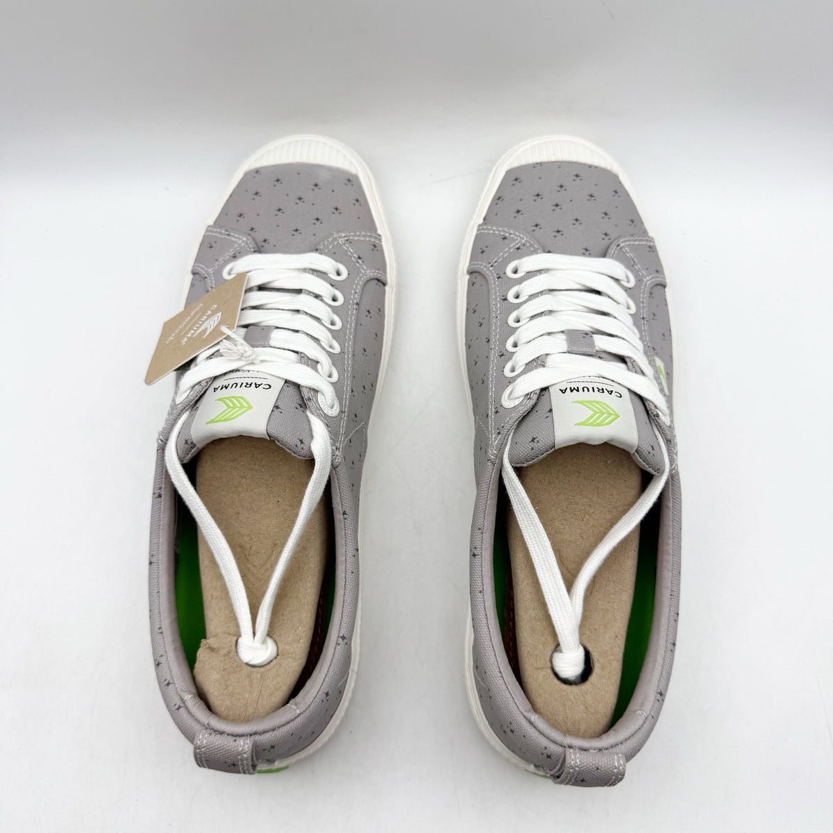 CARIUMA Womens Marie Kondo OCA Low Sneakers Size 10 Light Grey Canvas NIB