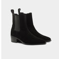 Saint Morta Men's Nomad Pointy Toe Chelsea Boots Size 9 EU 43 Black Suede NIB