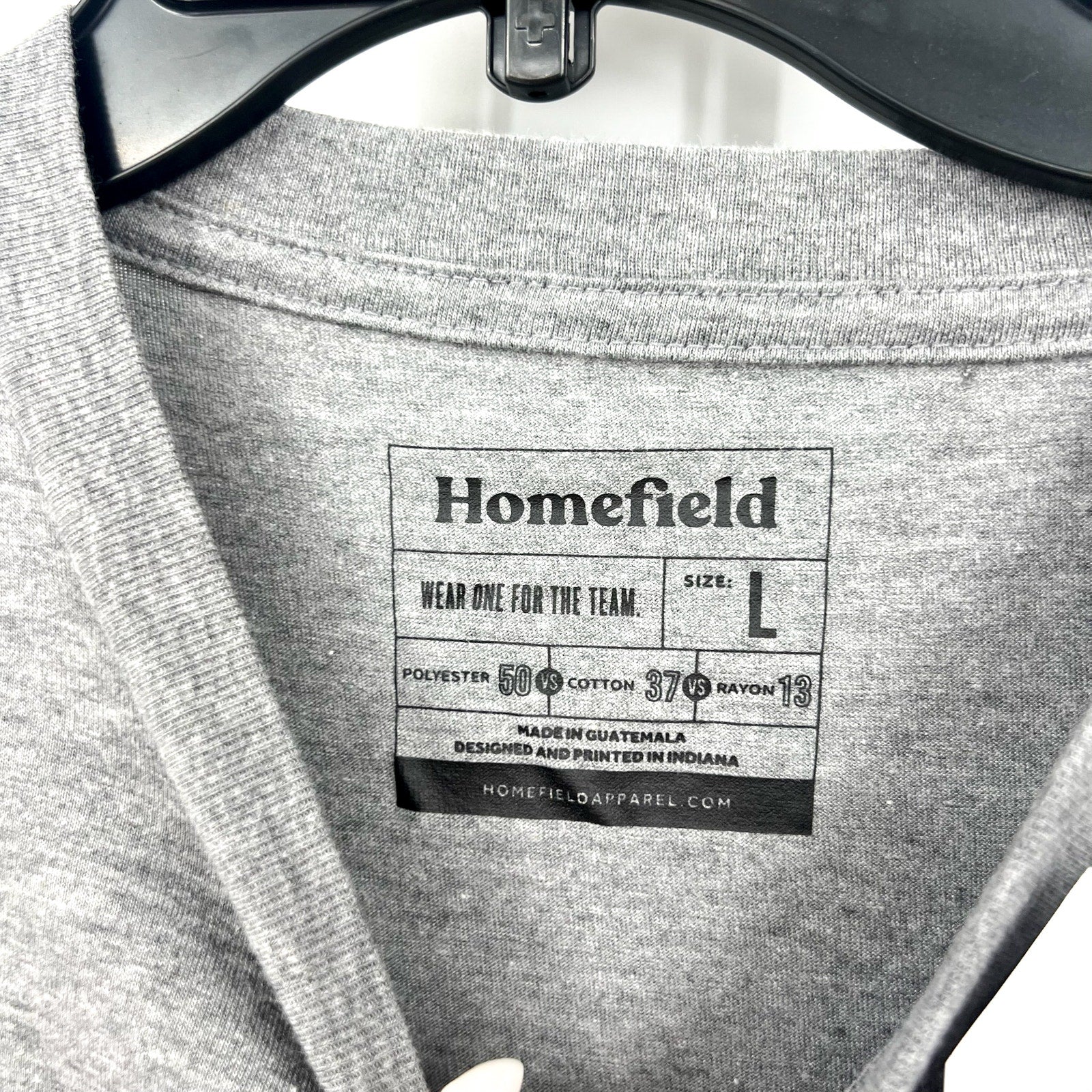 HOMEFIELD Mens Texas A&M Welcome to Aggieland T-Shirt Large Heather Grey NWT