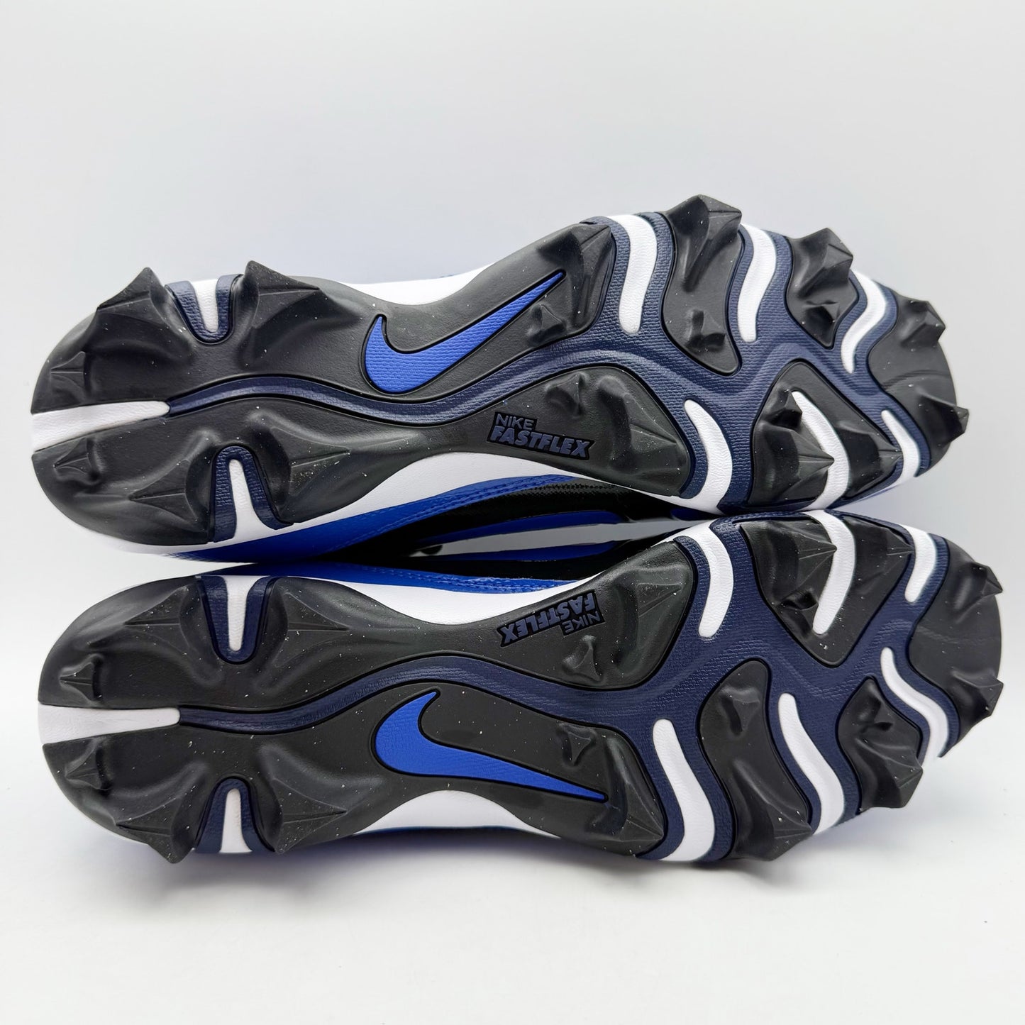 Nike Mens Alpha Menace 4 Shark Football Cleats US 11 Blue White NWOB