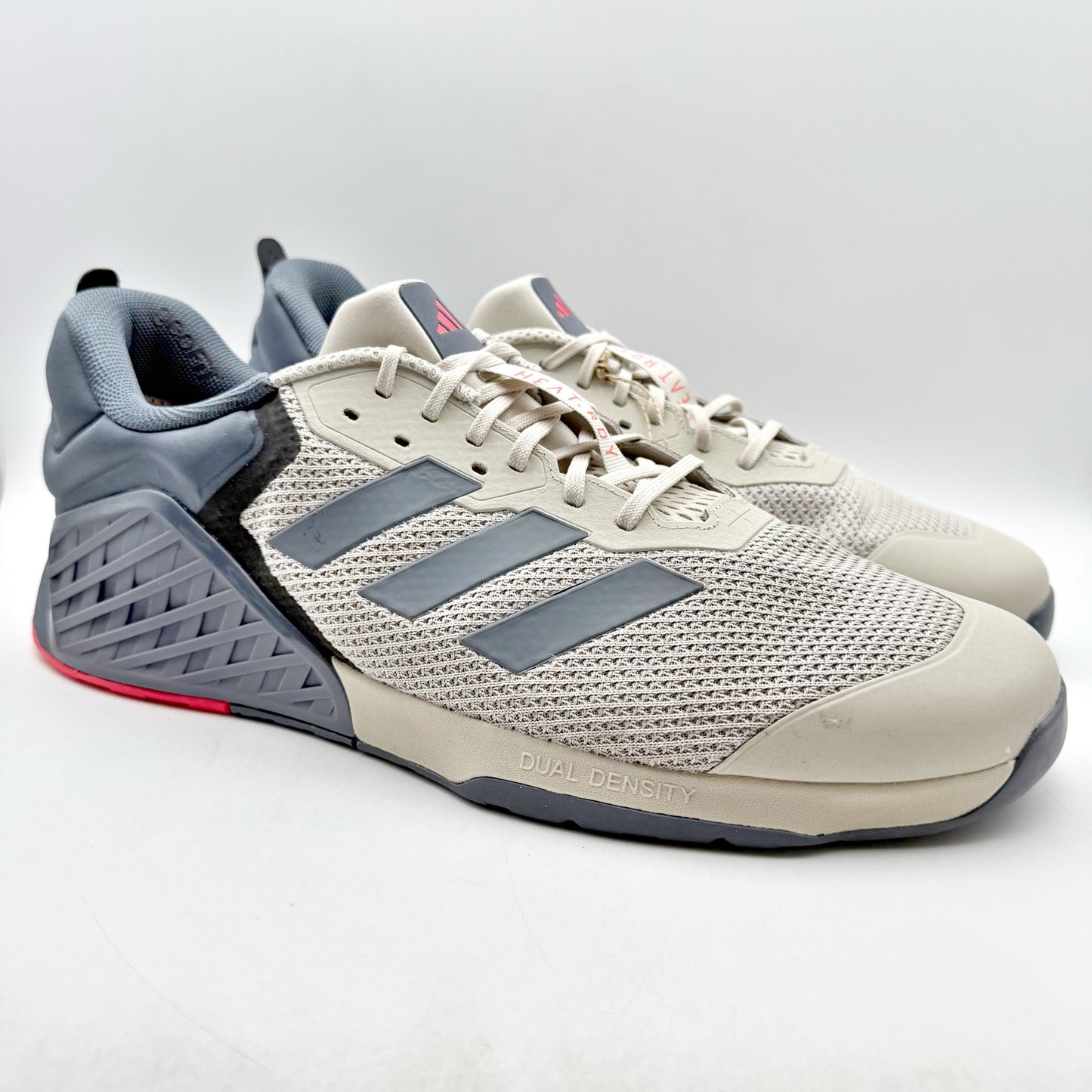 Adidas Mens Dropset 3 Trainer Sneakers US 18 Blue White Athletic NWOB