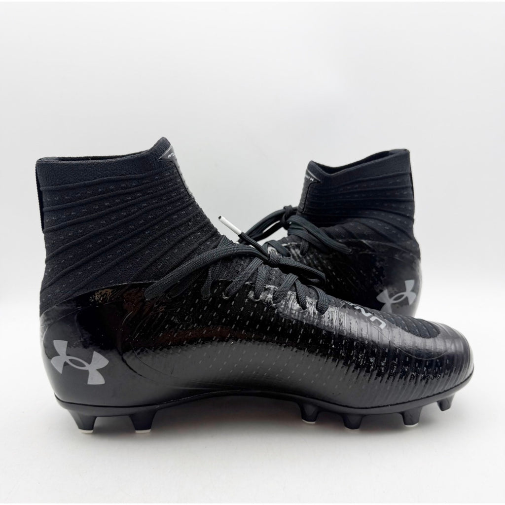 Under Armour Men's Highlight MC 2.0 High Top Football Cleats Size 9 Black NWOB