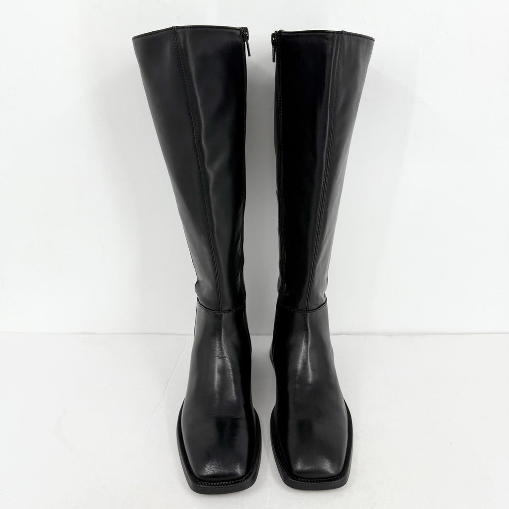 Vagabond Shoemakers Womens Blanca Tall Boots EU 38 US 8 Black Leather NWOB