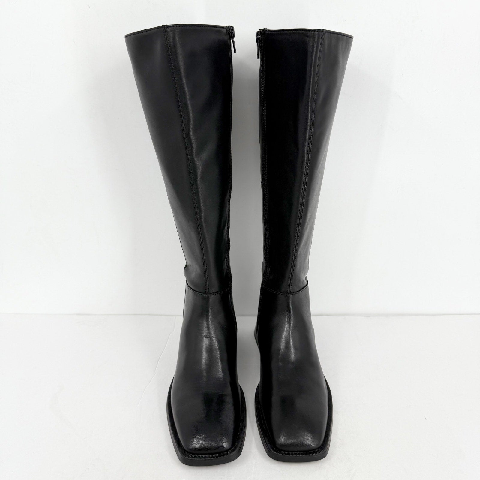 Vagabond Shoemakers Womens Blanca Tall Boots EU 38 US 8 Black Leather NWOB